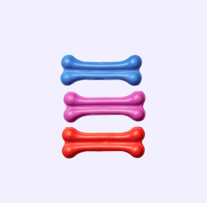 3 toy dog bones